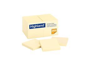 Highland Notes, 3 x 3-Inches, Yellow, 24-Pads/Pack Highland Notes, 3 x 3-Inches, Yellow, 24-Pads/Pack
