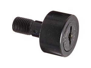 McGill CF1 1/8 Cam Follower, Standard Stud, Unsealed/Slotted, Inch, Steel, 1-1/8" Roller Diameter, 5/8" Roller Width, 1" Stud Length, 7/16" Thread Size, 1-21/32" Overall Length, 0.438" Stud Diameter McGill CF1 1/8 Cam Follower, Standard Stud, Unsealed/Slotted, Inch, Steel, 1-1/8" Roller Diameter, 5/8" Roller Width, 1" Stud Length, 7/16" Thread Size, 1-21/32" Overall Length, 0.438" Stud Diameter