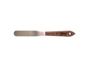 Albion Engineering 258-4S Classic Spatula, Stainless Steel, Hardwood Handle, 3/4" Wide Tip x 4" Long Blade