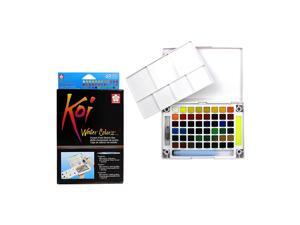 Sakura Pocket Set Koi Watercolor Kit, 48 Color Count Sakura Pocket Set Koi Watercolor Kit, 48 Color Count
