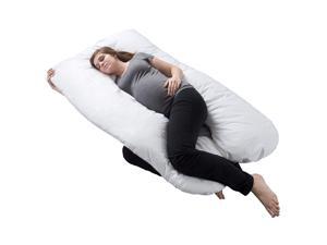 Pregnancy Pillow, Full Body Maternity Pillow with Contoured U-Shape by Bluestone, Back Support Pregnancy Pillow, Full Body Maternity Pillow with Contoured U-Shape by Bluestone, Back Support