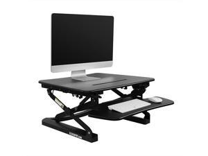 FlexiSpot 27" Wide Platform Height Adjustable Standing Desk, Removable Keyboard Tray, Black (M1B) FlexiSpot 27" Wide Platform Height Adjustable Standing Desk, Removable Keyboard Tray, Black (M1B)
