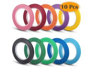 Selizo 10 Rolls 1/8” Whiteboard Pinstripe Tape Dry Erase Board Tape Line Thin Striping Graphic Chart Art Tape Grid Lining Tape for White Board, 10 Colors Selizo 10 Rolls 1/8” Whiteboard Pinstripe Tape Dry Erase Board Tape Line Thin Striping Graphic Chart Art Tape Grid Lining Tape for White Board, 10 Colors
