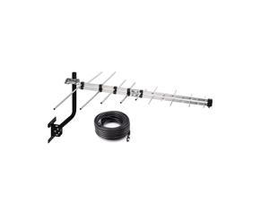 PBD Digital HD Yagi Antenna for Clear Reception, 4K/1080P/HD, with 40FT RG6 Coax Cable & Mounting Pole, Long Range PBD Digital HD Yagi Antenna for Clear Reception, 4K/1080P/HD, with 40FT RG6 Coax Cable & Mounting Pole, Long Range