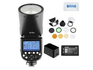 Godox V1-C Flash for Canon, TTL 2.4G 76ws Camera Flash Speedlite with Godox AK-R1 Accessories Kit Godox V1-C Flash for Canon, TTL 2.4G 76ws Camera Flash Speedlite with Godox AK-R1 Accessories Kit