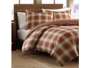 Eddie Bauer Edgewood Collection Plush Super Soft Micro-Suede Reversible Flannel Duvet Cover Matching Sham, 2-Piece Set, Pre-Shrunk & Brushed For Extra Softness, Twin, Red Eddie Bauer Edgewood Collection Plush Super Soft Micro-Suede Reversible Flannel Duvet Cover Matching Sham, 2-Piece Set, Pre-Shrunk & Brushed For Extra Softness, Twin, Red