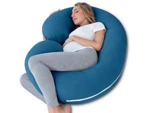INSEN Pregnancy Body Pillow with Jersey Cover,C Shaped Full Body Pillow for Pregnant Women INSEN Pregnancy Body Pillow with Jersey Cover,C Shaped Full Body Pillow for Pregnant Women