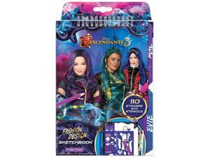 Make It Real - Disney Descendants 3 Sketchbook. Fashion Design Drawing and Coloring Book for Girls. Includes Evie and Descendants 3 Sketch Pages, Stencils, Stickers, and Design Guide Make It Real - Disney Descendants 3 Sketchbook. Fashion Design Drawing and Coloring Book for Girls. Includes Evie and Descendants 3 Sketch Pages, Stencils, Stickers, and Design Guide