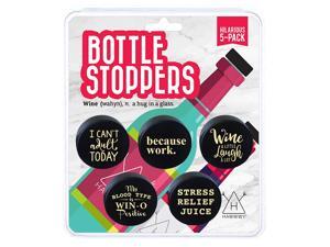 Hawwwy Funny Wine Stoppers, 5 Pack Hilarious Bottle Topper Sayings Cute Kitchen Gadgets Gifts, Air Tight Reusable Unique Themed Gift Idea Fun Saver Best Caps Accessories Preserver Beverage Decorative Hawwwy Funny Wine Stoppers, 5 Pack Hilarious Bottle Topper Sayings Cute Kitchen Gadgets Gifts, Air Tight Reusable Unique Themed Gift Idea Fun Saver Best Caps Accessories Preserver Beverage Decorative