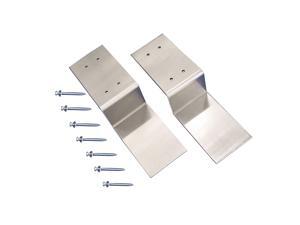 Drop Open Bar Security Door Lock Bracket Brackets Fits 2x4 Boards 2 x 4 Lumber 2.4" Wide (1 Pair 2 Pieces with Screw) Drop Open Bar Security Door Lock Bracket Brackets Fits 2x4 Boards 2 x 4 Lumber 2.4" Wide (1 Pair 2 Pieces with Screw)