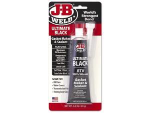 J-B Weld 32329 Ultimate Black RTV Silicone Gasket Maker and Sealant - 3 oz. - Black J-B Weld 32329 Ultimate Black RTV Silicone Gasket Maker and Sealant - 3 oz. - Black