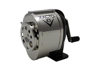 X-ACTO Ranger 1031 Wall Mount Manual Pencil Sharpener,Silver/Black X-ACTO Ranger 1031 Wall Mount Manual Pencil Sharpener,Silver/Black