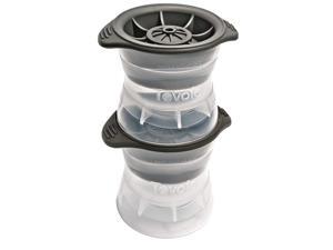 Tovolo Leak-Free, Slow-Melting 2.5-Inch Sphere Ice Molds With Silicone Sealed Lid, Anti-Tip, Set of 2 Stackable Molds for Whiskey, Spirits, Liquor, Cocktails, Soda & More Tovolo Leak-Free, Slow-Melting 2.5-Inch Sphere Ice Molds With Silicone Sealed Lid, Anti-Tip, Set of 2 Stackable Molds for Whiskey, Spirits, Liquor, Cocktails, Soda & More