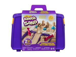 Kinetic Sand, Folding Sand Box with 2 Pounds of Kinetic Sand Kinetic Sand, Folding Sand Box with 2 Pounds of Kinetic Sand