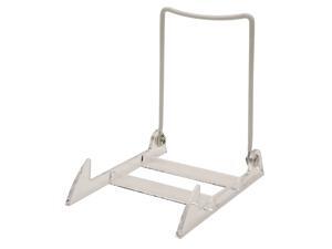 Gibson 2 Holders 3PL Adjustable Wire & Acrylic Easels- 4" W x 5.5" H with 4.5" Ledge, White/Clear Gibson 2 Holders 3PL Adjustable Wire & Acrylic Easels- 4" W x 5.5" H with 4.5" Ledge, White/Clear