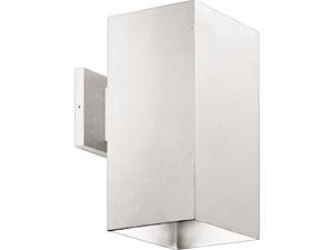 Progress Lighting P5643-30 Contemporary Modern One Light Wall Lantern from Square Collection in White Finish, 6-Inch Width x 12-Inch Height Progress Lighting P5643-30 Contemporary Modern One Light Wall Lantern from Square Collection in White Finish, 6-Inch Width x 12-Inch Height