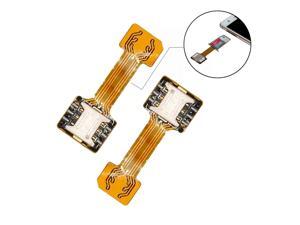 Dual SIM Card Nano SD Adapter(2 Pcs) for Samsung Huawei Xiaomi Lenovo,Ultra-Slim Gold SIM Extender for Android Smartphone Dual SIM Card Nano SD Adapter(2 Pcs) for Samsung Huawei Xiaomi Lenovo,Ultra-Slim Gold SIM Extender for Android Smartphone