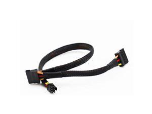 BLUEXIN SATA 15 Pin x2 to Mini 6 Pin ATX Compatible with Dell Inspiron 3668 3653 3650 HDD SATA Power Cable Replacement 12-inch(30cm) BLUEXIN SATA 15 Pin x2 to Mini 6 Pin ATX Compatible with Dell Inspiron 3668 3653 3650 HDD SATA Power Cable Replacement 12-inch(30cm)
