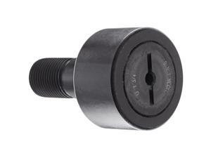 McGill CF1 3/4 Cam Follower, Standard Stud, Unsealed/Slotted, Inch, Steel, 1-3/4" Roller Diameter, 1" Roller Width, 1-3/4" Stud Length, 3/4" Thread Size, 2-25/32" Overall Length, 0.750" Stud Diameter McGill CF1 3/4 Cam Follower, Standard Stud, Unsealed/Slotted, Inch, Steel, 1-3/4" Roller Diameter, 1" Roller Width, 1-3/4" Stud Length, 3/4" Thread Size, 2-25/32" Overall Length, 0.750" Stud Diameter