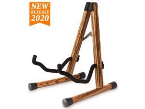 Wood Guitar Stand, Compact Electric Guitar Stand with Padded Foam, Classical Acoustic Guitar Stand, A-Frame Folding Bass Guitar Display Stand Compatible with Cello, Mandolin, Fender, Gibson, Taylor Wood Guitar Stand, Compact Electric Guitar Stand with Padded Foam, Classical Acoustic Guitar Stand, A-Frame Folding Bass Guitar Display Stand Compatible with Cello, Mandolin, Fender, Gibson, Taylor
