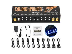Guitar Pedal Power Supply 10 Isolated DC Output for 9V/12V/18V, 100mA 300mA 500mA Effect Pedal with Short Circuit/Overcurrent Protection CP-04 Guitar Pedal Power Supply 10 Isolated DC Output for 9V/12V/18V, 100mA 300mA 500mA Effect Pedal with Short Circuit/Overcurrent Protection CP-04
