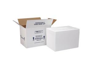 Polar Tech 209C Thermo Chill Insulated Carton with Foam Shipper, Small, 8" Length x 6" Width x 9" Depth (Case of 4) Polar Tech 209C Thermo Chill Insulated Carton with Foam Shipper, Small, 8" Length x 6" Width x 9" Depth (Case of 4)