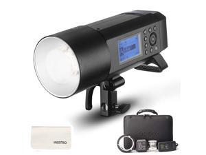 Godox AD400Pro All-in-One Outdoor Flash Strobe, 400W 2.4G TTL Portable Speedlite with Battery and AC/DC Powered with Bowens Mount and Godox Mount Godox AD400Pro All-in-One Outdoor Flash Strobe, 400W 2.4G TTL Portable Speedlite with Battery and AC/DC Powered with Bowens Mount and Godox Mount