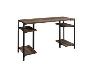 Sauder North Avenue Desk, L: 49.69" x W: 18.98" x H: 28.5", Smoked Oak Finish Sauder North Avenue Desk, L: 49.69" x W: 18.98" x H: 28.5", Smoked Oak Finish