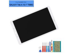E-YIIVIIL LCD Display Assembly Compatible with Galaxy Tab A 10.1 2016 SM-T580 T585 T587 Touch Screen Digitizer(White) + Tools E-YIIVIIL LCD Display Assembly Compatible with Galaxy Tab A 10.1 2016 SM-T580 T585 T587 Touch Screen Digitizer(White) + Tools