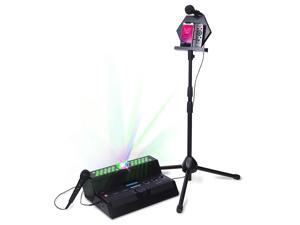 Singsation Karaoke Machine - Main Stage All-In-One Premium Karaoke Party System w/Vocal, Sound and Light Effects, Two Microphones and Sound System Singsation Karaoke Machine - Main Stage All-In-One Premium Karaoke Party System w/Vocal, Sound and Light Effects, Two Microphones and Sound System