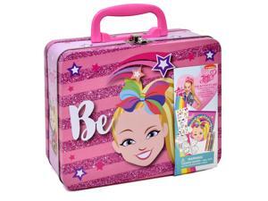 Jojo Siwa Coloring and Activity Tin Box, Includes Markers, Stickers, Mess Free Crafts Color Kit in Tin Box, for Toddlers, Boys and Kids Jojo Siwa Coloring and Activity Tin Box, Includes Markers, Stickers, Mess Free Crafts Color Kit in Tin Box, for Toddlers, Boys and Kids