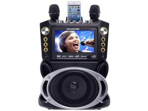 Karaoke USA Karaoke System - Portable, Black, 18.50" x 13.60" x 10.70" (GF844) Karaoke USA Karaoke System - Portable, Black, 18.50" x 13.60" x 10.70" (GF844)