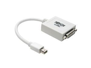 Tripp Lite P137-06N-DVI 6in Mini DisplayPort to DVI Adapter Converter mDP to DVI Tripp Lite P137-06N-DVI 6in Mini DisplayPort to DVI Adapter Converter mDP to DVI
