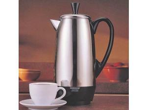 NEW FARBERWARE FCP412 STAINLESS STEEL 4 TO 12 CUP ELECTRIC PERCULATOR 6207625 NEW FARBERWARE FCP412 STAINLESS STEEL 4 TO 12 CUP ELECTRIC PERCULATOR 6207625