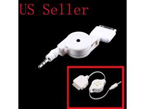 Dock to 3.5mm AUX In Audio Connector Cable Lead Car iPhone 4 s iPod touch