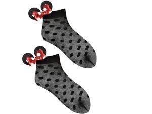 Disney Minnie Mouse Child Ankle Socks - New Age 4+ Disney Minnie Mouse Child Ankle Socks - New Age 4+