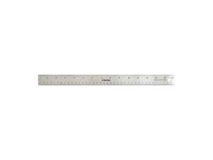 Staples 15" Stainless Steel Ruler with Non Slip Cork Base (51898) Staples 15" Stainless Steel Ruler with Non Slip Cork Base (51898)
