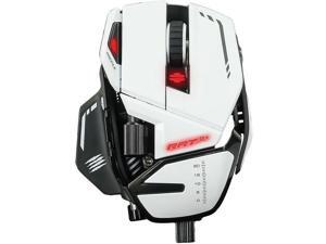 Mad Catz The R.A.T. 8+ Optical Gaming Mouse White MR05DCAMWH00 Mad Catz The R.A.T. 8+ Optical Gaming Mouse White MR05DCAMWH00