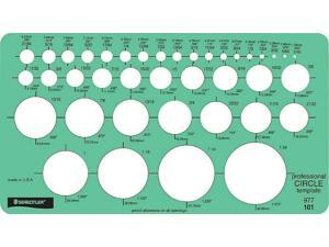 Staedtler Mars Circle Template 977 Staedtler Mars Circle Template 977