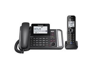 2-Line DECT 6.0 Corded Cordless Expandable Link2Cell Telephone