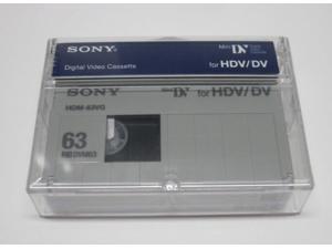 1 Sony HD mini DV tape HDM63VG for Panasonic AG-DVX100B camcorder 1 Sony HD mini DV tape HDM63VG for Panasonic AG-DVX100B camcorder