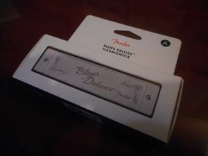 NEW - Genuine Fender Blues Deluxe Harmonica, Key of A, 099-0701-003 NEW - Genuine Fender Blues Deluxe Harmonica, Key of A, 099-0701-003