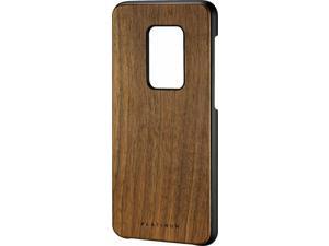 Platinum Hard Natural Wood Case For Samsung Galaxy S9+ Plus Walnut Wood Brown