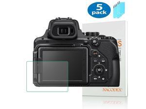 5X NX For Nikon COOLPIX P1000 Digital Camera Tempered Glass Screen Protector 5X NX For Nikon COOLPIX P1000 Digital Camera Tempered Glass Screen Protector