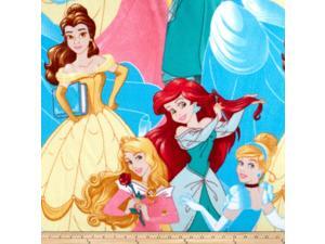 Disney Princesses Packed Fleece, Yard, Multi Disney Princesses Packed Fleece, Yard, Multi