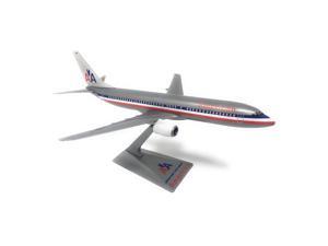 MyTravel 757-200 Airplane Miniature Model Snap Fit Kit 1:200 Part# ABO-75720H 
