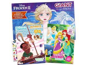 Disney Princess Coloring and Activity Book Super Set -- Bundle Includes 3 Deluxe Disney Princess Coloring Books with Over 175 Stickers Disney Princess Coloring and Activity Book Super Set -- Bundle Includes 3 Deluxe Disney Princess Coloring Books with Over 175 Stickers