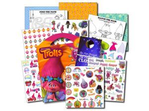 Disney Studios Trolls Stickers Travel Activity Set Bundle with Stickers, Activities, and Specialty Door Hanger Disney Studios Trolls Stickers Travel Activity Set Bundle with Stickers, Activities, and Specialty Door Hanger