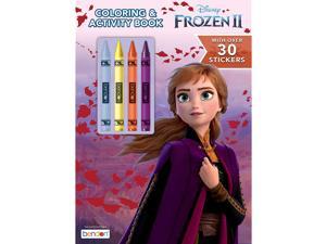 Disney Frozen 2 48-Page Coloring and Activity Book with 4 Crayons and 30 Stickers 45846 Disney Frozen 2 48-Page Coloring and Activity Book with 4 Crayons and 30 Stickers 45846