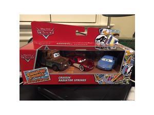 Disney Cars Radiator Springs Classic Cruisin Radiator Springs 1:55 Diecast Car 3-Pack Disney Cars Radiator Springs Classic Cruisin Radiator Springs 1:55 Diecast Car 3-Pack